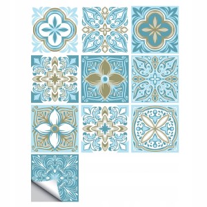 Samoprzylepny panel patchwork PCV płytki komplet 10 sztuk 20x20cm