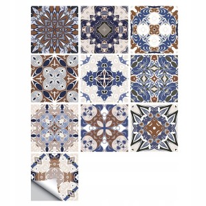 Samoprzylepny panel patchwork PCV płytki komplet 10 sztuk 20x20cm