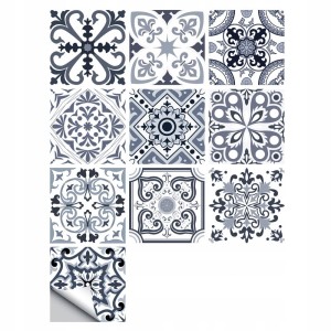 Samoprzylepny panel patchwork PCV płytki komplet 10 sztuk 20x20cm