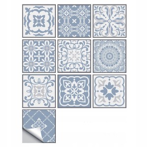 Samoprzylepny panel patchwork PCV płytki komplet 10 sztuk 20x20cm