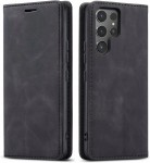 Samsung Galaxy S24 Ultra, Etui skórzane z klapką magnetyczne 100% skóra