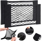 2x Organizer torba siatka mocna na rzep do bagażnika auta samochodu 40x25