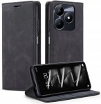 Realme C51, Etui skórzane z klapką magnetyczne 100% skóra