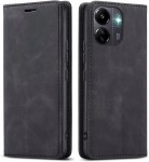 Xiaomi Redmi 13C, Etui skórzane z klapką magnetyczne 100% skóra