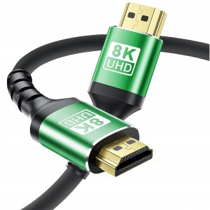 Kabel przyłącze HDMI - HDMI 2.1 8K 4K 144Hz 500cm (5m)