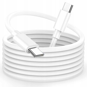 Szybki kabel USB-C-USB-C mocny przewód do telefonu komputera 100W PD 200cm