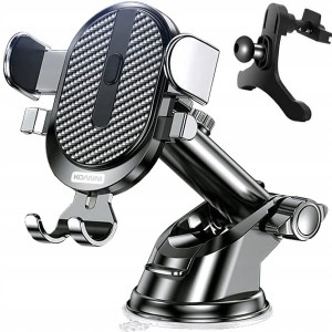 Uchwyt do samochodu na telefon szybę kratki kokpit samochodowy regulowany