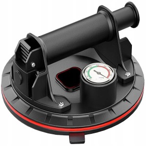 Uchwyt przyssawka z manometrem pompką do glazury płytek mechaniczna 300kg