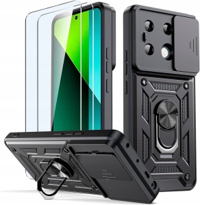 Xiaomi Redmi Note 13 Pro 4G, Etui pancerne Slide 3w1 Ring