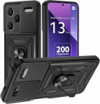  Xiaomi Redmi Note 13 Pro + Plus 5G, Etui pancerne Slide 3w1 Ring