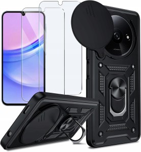 Xiaomi Redmi A3, Etui pancerne Slide 3w1 Ring