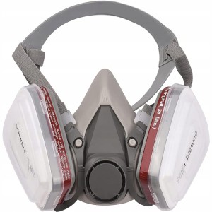 Maska przeciwpyłowa 6200 ochronna + 2x wkłady węglowe +  filtry