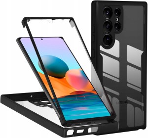 Samsung Galaxy S25 Ultra, Etui pancerne EXO 360° wbudowane szkło hybrydowe