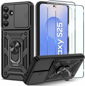 Samsung Galaxy S25, Etui pancerne Slide 3w1 Ring