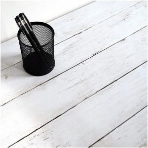 Samoprzylepna tapeta 45cm x 10m panele ścienne biała deska 3D