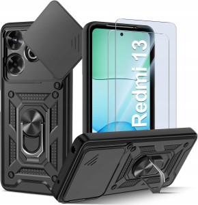 Xiaomi Redmi 13, Etui pancerne Slide 3w1 Ring