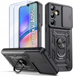 Samsung Galaxy A05s, Etui pancerne Slide 3w1 Ring
