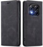 Xiaomi Redmi Note 14 Pro 4G, Etui skórzane z klapką magnetyczne 100% skóra