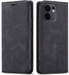 Infinix Hot 50i, Etui skórzane z klapką magnetyczne 100% skóra