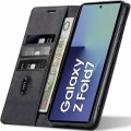 Etui skórzane Samsung Galaxy Z Fold 7 z kieszeniami na karty i gotówkę