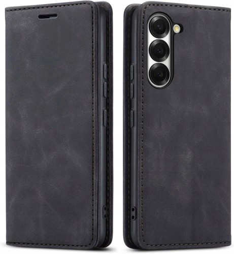 Czarne etui portfelowe Samsung Galaxy Z Fold 7 – eleganckie i trwałe