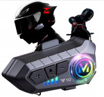 Interkom motocyklowy bluetooth uniwersalny z mikrofonem hybrydowym