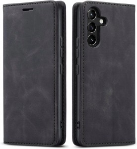 Samsung Galaxy A37 5G, Etui skórzane z klapką magnetyczne skóra