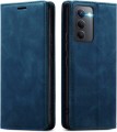 Granatowe etui książkowe do Xiaomi Redmi 15 z klapką