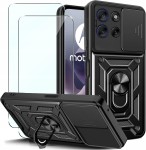 Motorola Moto G56 5G, Etui pancerne Slide 3w1 Ring