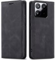 Czarne etui portfelowe do Xiaomi 15T z miejscem na dokumenty i karty płatnicze. Idealne połączenie ochrony telefonu i funkcji portfela.