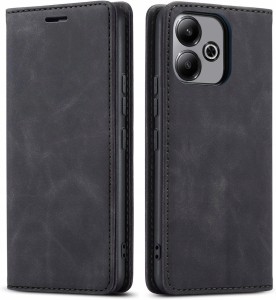 OPPO A5 Pro 5G, Etui skórzane z klapką magnetyczne skóra