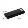Wymiary mini dyktafonu cyfrowego 16GB