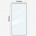 Wymiary szkła hartowanego Koanni Easy App do iPhone 16 Pro Max – 159,3 x 74,1 mm