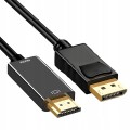 Zbliżenie na pozłacane złącza DisplayPort oraz HDMI gwarantujące trwałość połączenia i wysoką jakość transmisji sygnału.