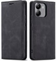 Czarne etui książkowe do Motorola Moto G06 z eleganckim wykończeniem oraz pełną ochroną obudowy i ekranu.