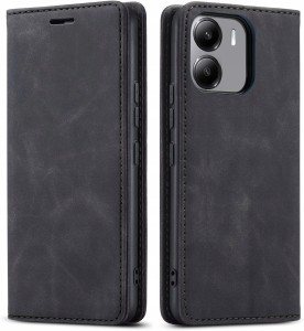 Motorola Moto G06 / G06 Power, Etui skórzane z klapką magnetyczne skóra