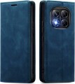 Granatowe etui portfelowe do Xiaomi Redmi Note 15 4G 5G