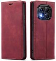 Czerwone etui portfelowe do Xiaomi Redmi Note 15 4G 5G