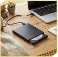 Zewnętrzny napęd CD DVD USB podłączony do laptopa – kompaktowa nagrywarka do komputera
