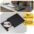 Mobilny napęd zewnętrzny USB do laptopa – odtwarzanie i odczyt płyt CD oraz DVD w podróży