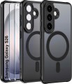 Etui MagSafe Samsung Galaxy S26 czarne matowe przezroczyste