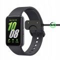 Ładowanie Samsung Galaxy Fit 3 SM-R390 za pomocą magnetycznej ładowarki USB – stabilne i bezpieczne połączenie.