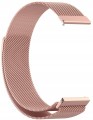 Bransoleta Milanese 18 mm ze stali nierdzewnej do smartwatcha różowe złoto