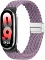 Fioletowy pasek pleciony magnetyczny do Xiaomi Smart Band 8 9 10