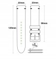 Wymiary paska 22 mm do Xiaomi Amazfit GTR Mi Watch – długość 120 mm i 90 mm