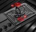 Etui do Samsung Galaxy A57 z obrotowym ringiem 360° i regulowaną podpórką 180°