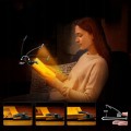 Lampka nocna LED do książki z klipsem i elastycznym ramieniem 360°