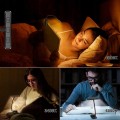Lampka LED z klipsem do czytania w łóżku – 3 barwy światła 1800K 3400K 6000K