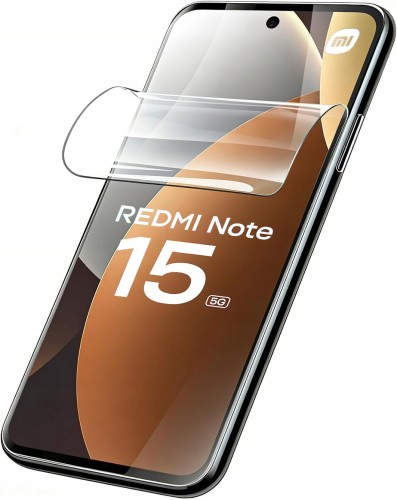 Folia hydrożelowa do Xiaomi Redmi Note 15 5G – przezroczysta ochrona ekranu