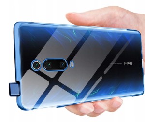 Xiaomi Mi 9T, Etui silikonowe Ves, błyszcząca ramka